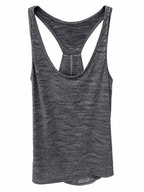 Lululemon Women’s Gray Criss Cross Racerback Athletic Tank Top S/M